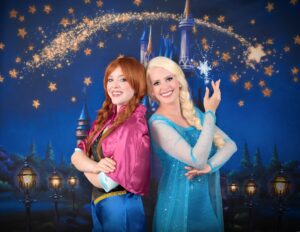 Ana & Elsa to visit Once Upon an Escape on 12/10/23, from 3:00-5:00 p.m.