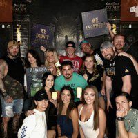 Friends and family having fun at Once Upon an Escape